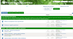 Desktop Screenshot of forumogrodniczeoaza.pl